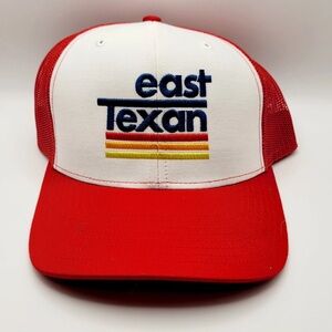 Retro Vintage Look East Texan Trucker
Hat Made By Richardson